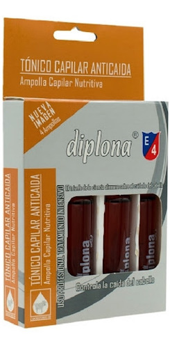 Ampolla Diplona Anticaida X4 Unidades Original Tienda
