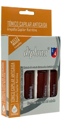 Ampolla Diplona Anticaida X4 Unidades Original Tienda 