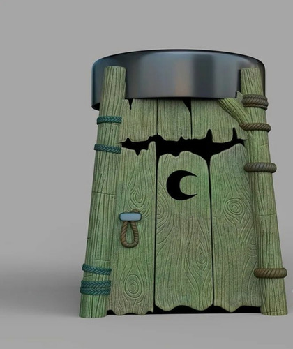 Mate Baño Shrek Impreso En 3d