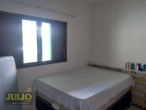 Imagem 9 de 15 de Repasse De Divida Com R$ 140 Mil. Ótima Casa Com Um Amplo Quintal 2 Dormitórios À Venda, 107 M² Por R$ 240.000 - Flórida Mirim - Mongaguá/sp - Ca3686