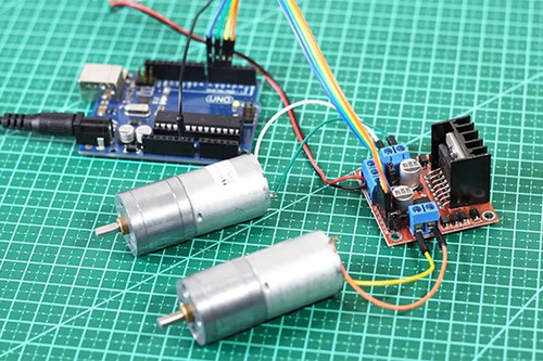 2x Driver Ponte H Duplo L298n Motor Dc Ou Passos Arduino