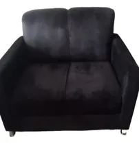 Comprar Cyber Remate Oulet Sofá Glatti 2 Asientos - Negro