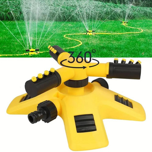 Aspersor Rotativo Automático De 360 Graus Para Irrigação De