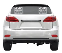 Comprar Calco Cartel Vendo Auto Vinilo X 3 Entrega En El Dia 01b