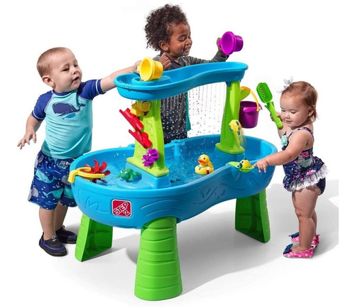 J340 Mesa De Juegos De Agua Para Niños 13 Accesorios Step2