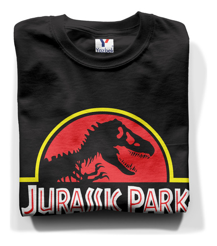 Playera Estilo Jurassic Park, Manga Larga 100% Algodón E02