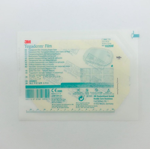 Apósito Transparente Tegaderm Film De 10 X 12 Cm - 1626w V/a