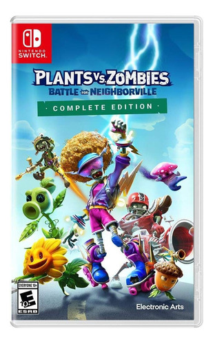 Plants Vs Zombies Para Nintendo Swicht