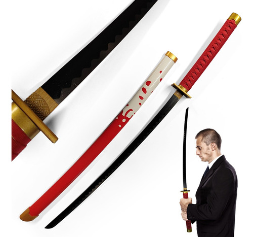 Katana Anime One Piece Shiryu's Sword Sin Filo Acero 105cm