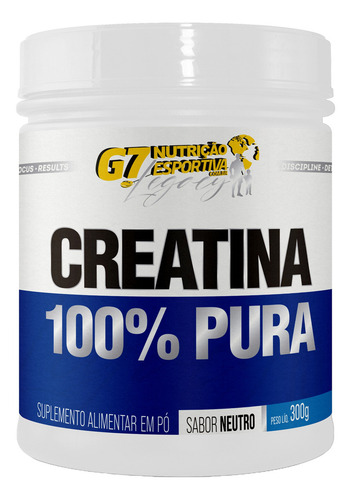 Creatina 100% Pura 300g Legacy + Coqueteleira - Sabor Sem Sabor