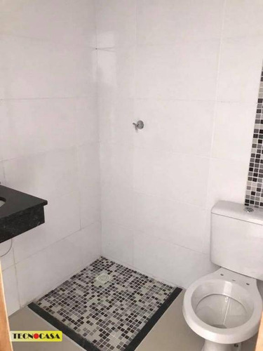 Imagem 10 de 22 de Lindo Sobrado Com 02 Dormitórios Para Venda Com 55 M² No Bairro Balneário Maracanã Em Praia Grande/sp. - So2204