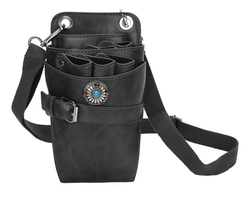 Nuevo Tijeras De Pelo Bolsa De Corte Profesional Retro