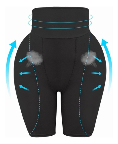 Mujer Bragas Braguitas Relleno Cadera Lencería Control Pant