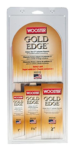 Wooster Brush 5239 Gold Edge Variety 3pack