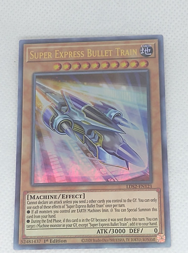 Super Express Bullet Train Ultra Raro Yugioh 