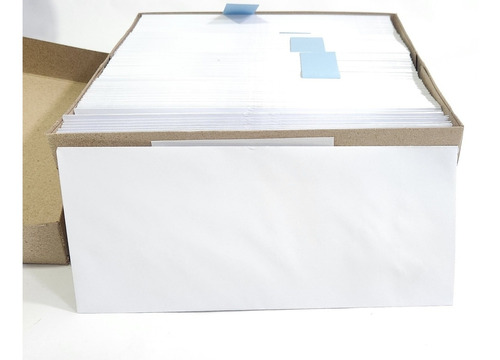 Sobres Blancos Para Cartas Mensajeria Caja X 500 Unid