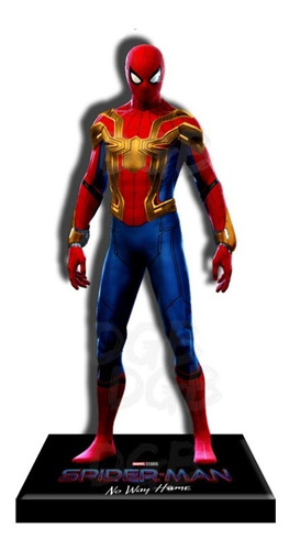 Spiderman Figuras 2d Mdf Con Base 22cm Unicas
