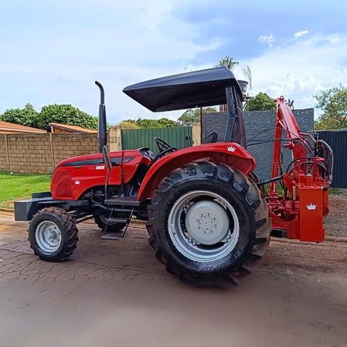 Trator 4x2 Agrale C/ Roçadeira Articulada Lavrale Rha150
