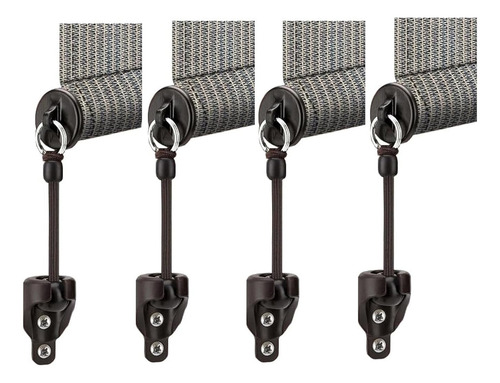 Kit Amortiguador Tapa Final Resistencia Intemperie Persianas