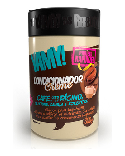 Condicionador Creme De Café Projeto Rapunzel 300g - Yamy