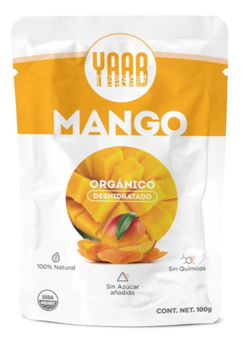 Mango Deshidratado Frutos Secos Saludable Organico 100g /e