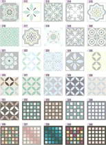 Comprar Vinilos Para Azulejos 15x15cm Laqueados X 85 Unidades