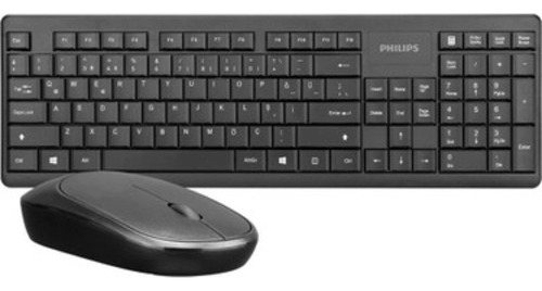 Kit De Teclado Y Mouse Philips C314 Wireless En Español