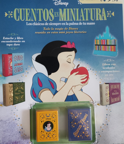 Cuentos En Miniatura Disney Salvat #2 Blanca Nieves