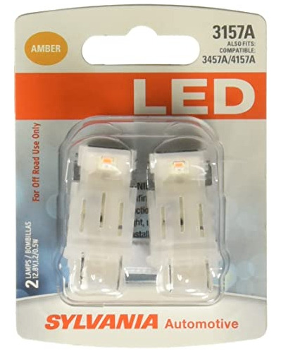 Bombilla Led Ámbar Sylvania 3157 (contiene 2 Bombillas)