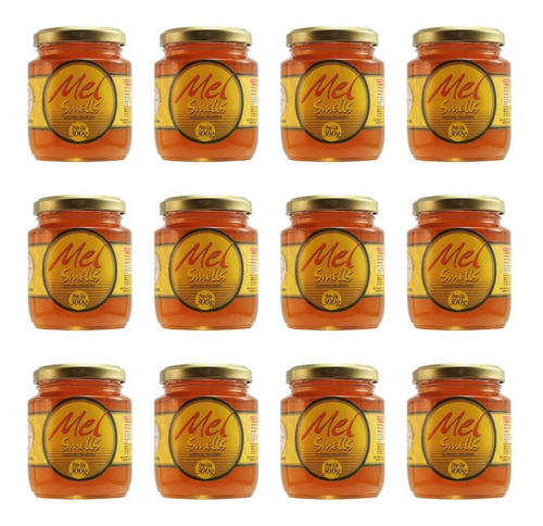 Imagem 1 de 1 de Smells Mel Natural 300g (kit C/12)
