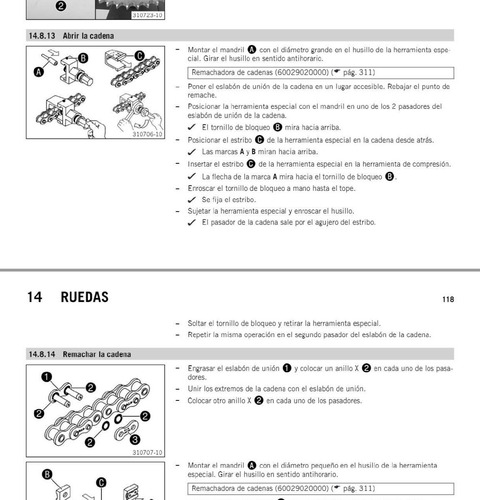 Manual De Reparacion/ Taller Ktm 1190 En Español