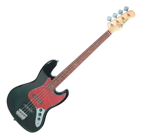 Jay Turser Jtb402 Bajo Jazz Bass 4 Cuerdas Rosewood Color Negro Orientación De La Mano Diestro