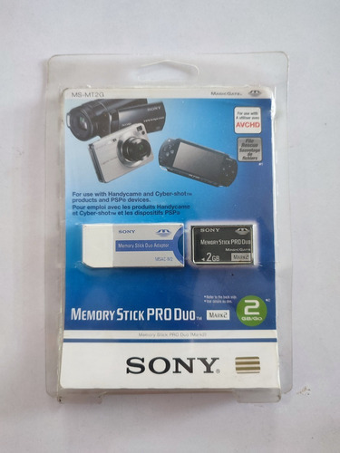 Memory Stick Pro Duo Mark2 Sony