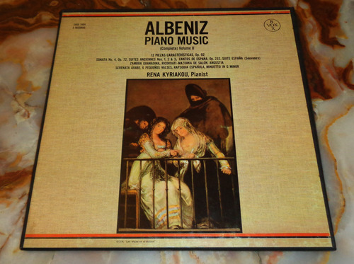 Albeniz / Rena Kyriakou - Piano Music - Box 3 Vinilos Usa