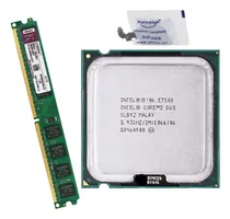 Comprar Kit Core 2 Duo E7500 2.93 Ghz + Memória Ddr2 2gb 800mhz