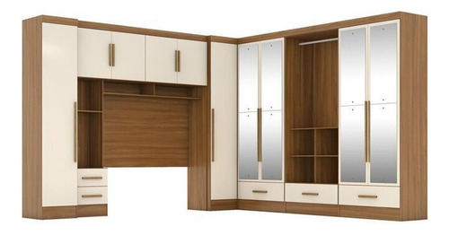 Quarto Modulado Casal Completo 6 Peças 6 Portas 5 Ggwt