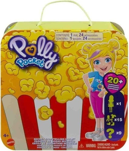 Polly Pocket Paquete De Moda Secreta - Envio Gratis