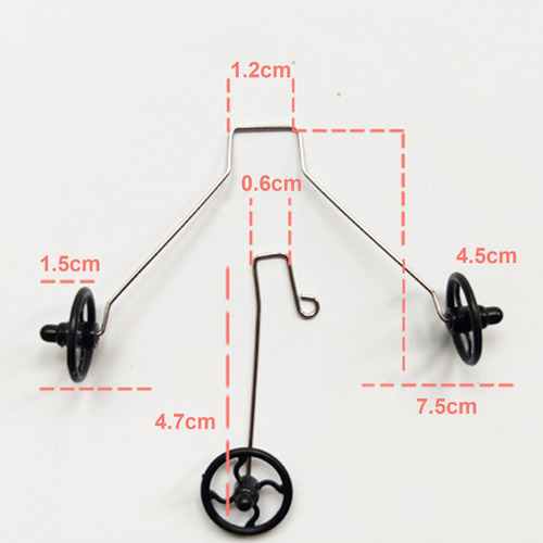 Rc Craft Landing Gear Set Repuestos Diy Rc Avión Reemplazo