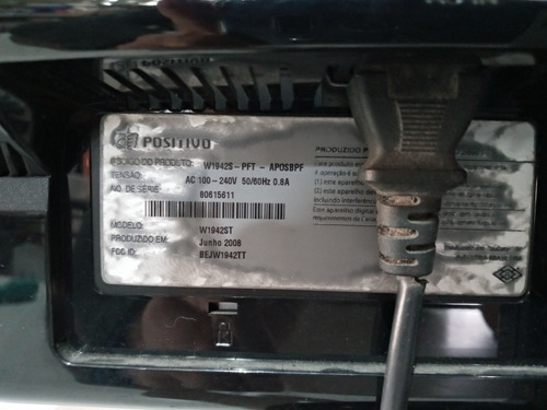 Computador Positivo Com Defeito Com Monitor