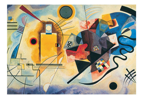 Rompecabezas Eurographics: Amarillo-rojo-azul, Kandinsky