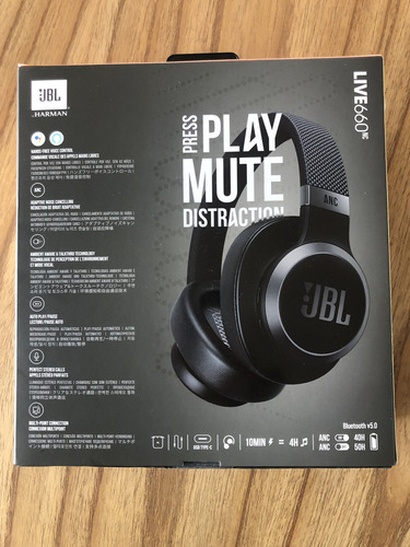 Auriculares Inalámbricos JBL Live 660 NC Negro