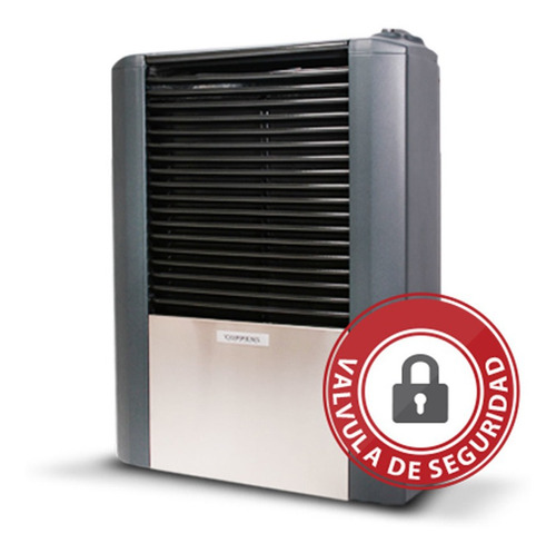 Imagen 5 de 7 de Calefactor Coppens 2500 Tb S Izquierda Peltre Acero Multigas