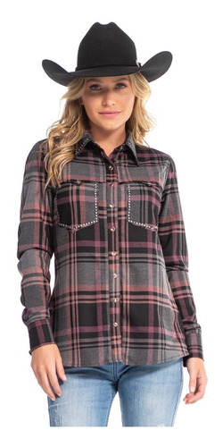 Camisa Country Feminina Zenz Western Hurt Zw0122050