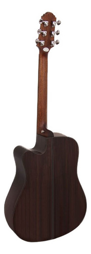 Violão Elétrico Folk Aço Tampo Sólido Crafter D-18ce Pro Cor Natural