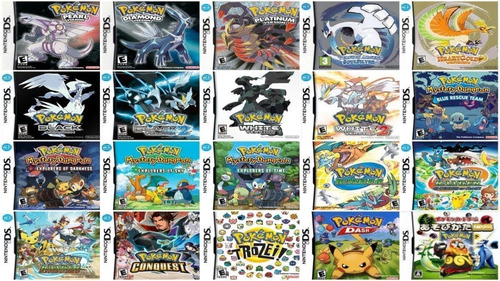 Imagen 1 de 1 de Todos Los Juegos De Pokemon De Nds + Emulador | Pc Digital