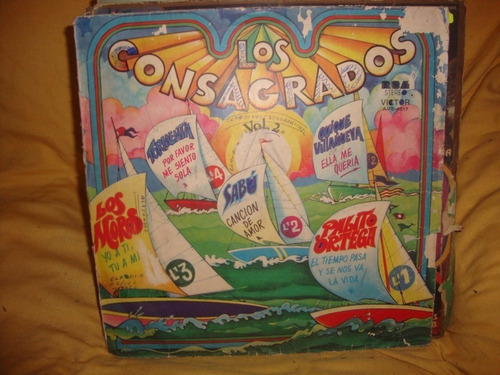 Vinilo Los Consagrados Eliana Camilo Sesto Linces Pomada Cp1