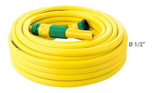 Set De Manguera 20 M Amarillo Rehau