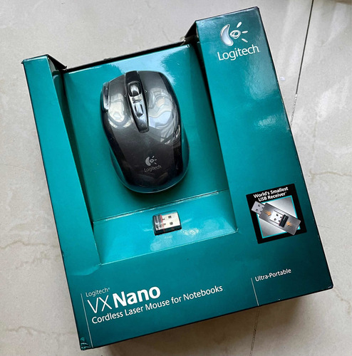 Mouse Inalámbrico Láser Vx Nano De Logitech