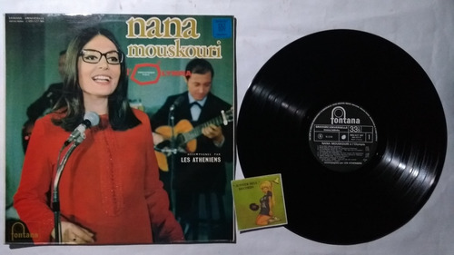 Nana Mouskouri A L'olympia Lp 1967 Impecable Frances Import