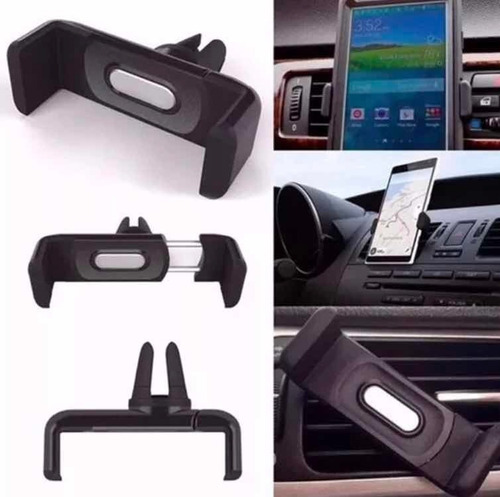 Imagen 3 de 4 de Soporte Celular Auto Rejilla Ventilación Premiun Cuotas.
